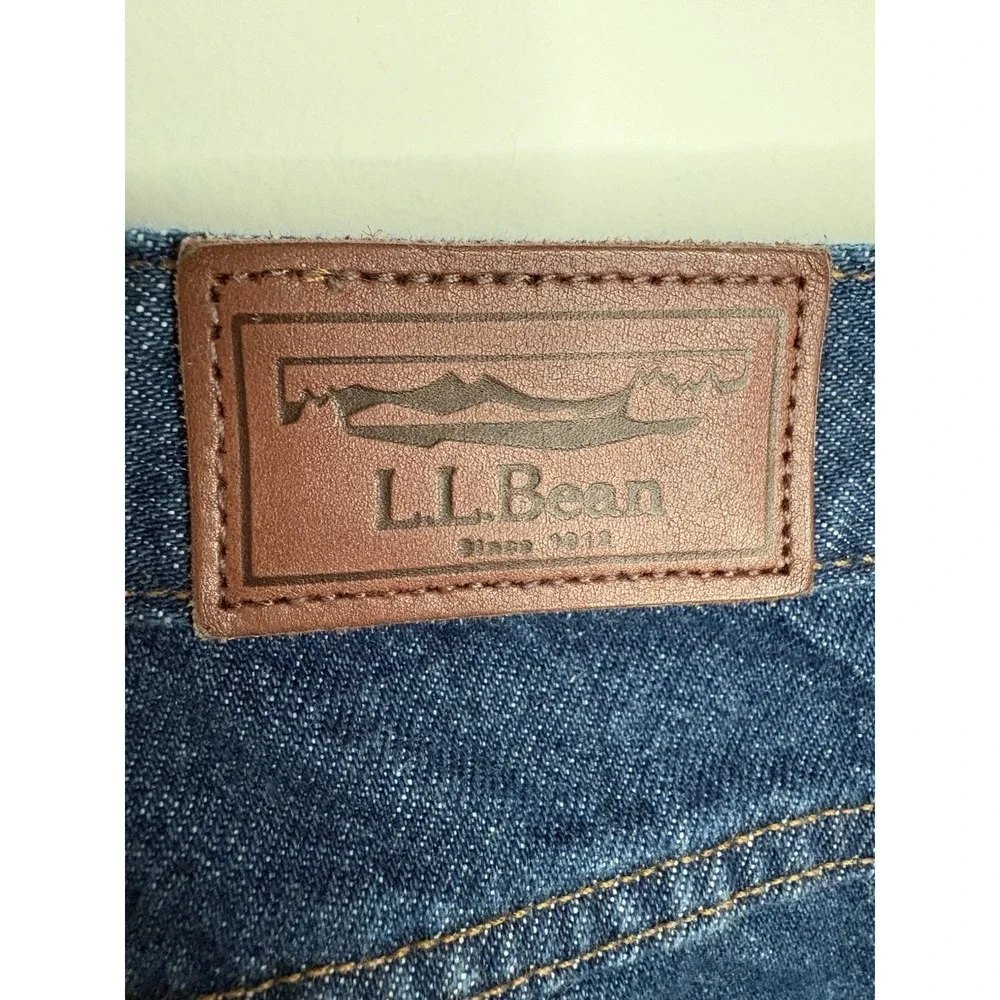 LL Bean Men's 44x30 Classic Fit Jeans 100% Cotton 220626 Dad Cabin Outdoors
